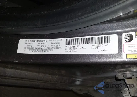 2014 Chrysler 200 Touring from USA, damaged, VIN 1C3CCBBB9EN192791